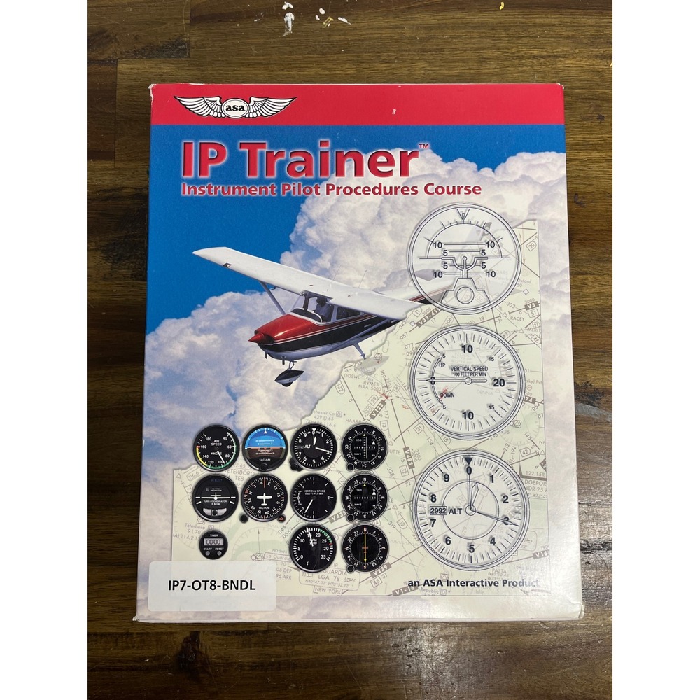 ASA IP Trainer Instrument Pilot Procedures Course Version 7 Bundle Barry Schiff